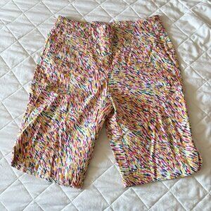 EP New York Shorts Womens Size Small Pink Chino Flat Front Stretch Casual Golf